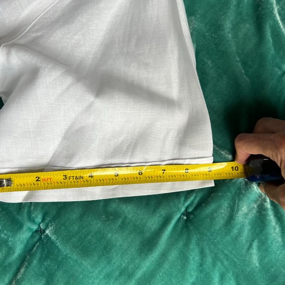 gorgeous, pristine 100% linen guayabera shirt from Mérida, Mexico - sz XL - Picture 12 of 12